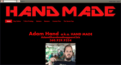 Desktop Screenshot of handmadeapparel.biz